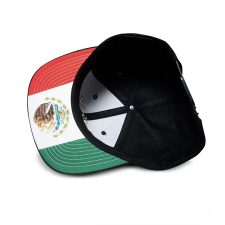 Los Black & White Snapback - Mexico Flag