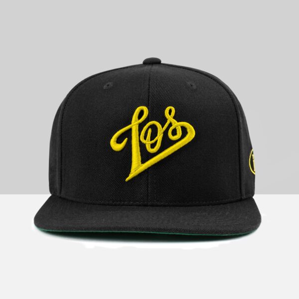 Los Black & Gold Snapback